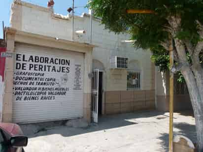 Daños. El sitio donde opera la Comisión Pro Observancia de Derechos Humanos fue apedreado el domingo por la tarde.