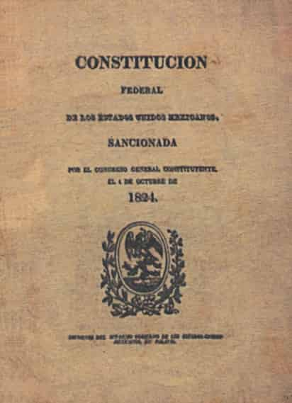 En total, la Constitución Federal de la República estaba compuesta por siete títulos y 171 artículos, de los cuales destacan la soberanía del territorio, la división de poderes y lo referente al gobierno individual de cada estado. (IMAGEN TOMADA DE INTERNET)