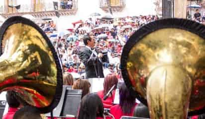 El concierto. La Banda Sinfónica de Zacatecas se presentará en la Plaza Mayor en el marco del Festival de las artes Julio Torri.