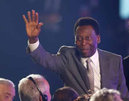 Pelé ya se encuentra en el recinto de Costa de Sauipe. (AP)