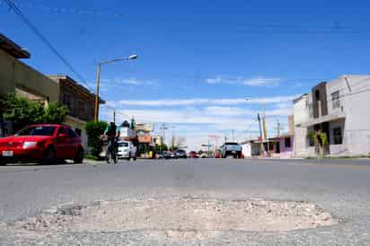 Pavimento. Con los recursos federales alcanzará para unas 16 calles de la ciudad de Gómez Palacio.