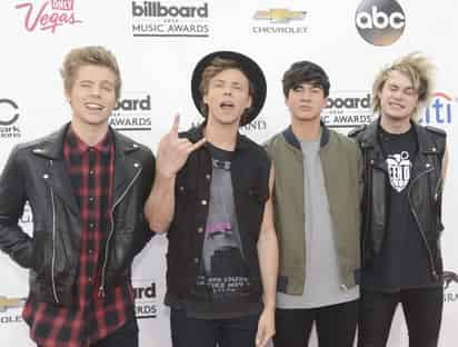 La banda australiana de pop rock, 5 Seconds of Summer, se presentará el 8 de octubre en el Teatro Metropólitan.