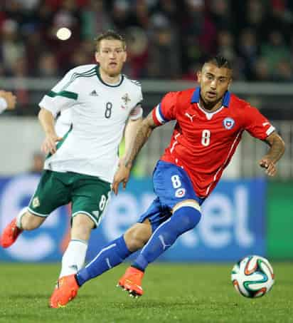 A 24 horas de que venza el plazo para que Chile haga cambios de último momento en su plantel con motivo de alguna lesión, la impresión predominante era que Vidal sigue mejorando. (Archivo)