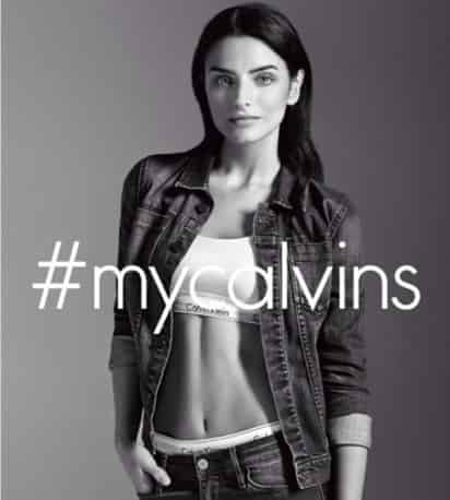 La joven se ha convertido en la imagen de la primer campaña de Calvin Klein hecha en México. (ESPECIAL)