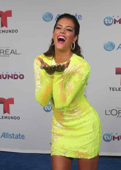 La actriz venezolana Gaby Espino, ganadora de Premios Tu Mundo, llega este 15 de noviembre a los 37 años de vida con el título de Presentadora del Año que otorgan los Premios People en Español 2014. (ARCHIVO)