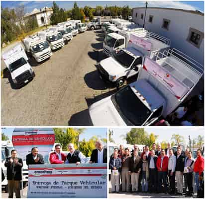 Entrega camiones recolectores de basura