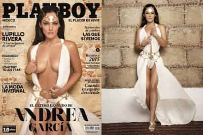 Playboy México muestra el último desnudo de la hija del actor Andrés García. (Twitter)