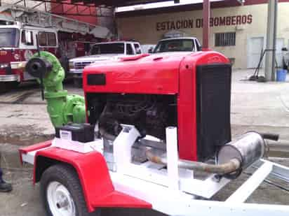 Equipos. El Cuerpo de Bomberos contará con más motobombas para prestar auxilio en calles que se inundan. (EL SIGLO DE TORREÓN)