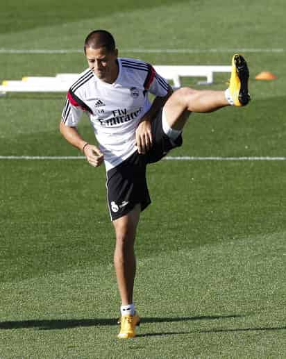 Javier Hernández 'Chicharito', delantero del Real Madrid. (EFE)