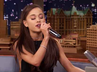 Ariana Grande volvió a demostrar que posee una voz espectacular. (YOUTUBE)