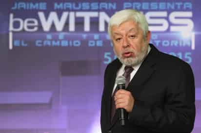 Jaime dijo que el cinco de mayo en el Auditorio Nacional entregará evidencias con documentos certificados y el testimonio de investigadores acerca de un OVNI. (ARCHIVO)