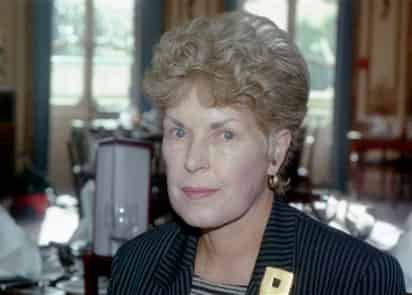 Ruth Rendell era una de las novelistas más populares del género policial en Gran Bretaña, autora de decenas de libros, muchos bajo el seudónimo de Barbara Vine. (AP)