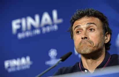 Luis Enrique enfrentará su primera final de la UEFA Champions League. (EFE)