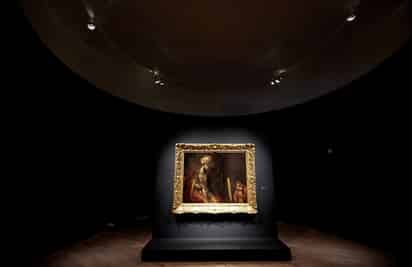 La pintura fue noticia la semana pasada debido a que fue atribuida definitivamente a Rembrandt, el maestro de la Edad de Oro holandesa, después de ocho años de investigación. (EFE)