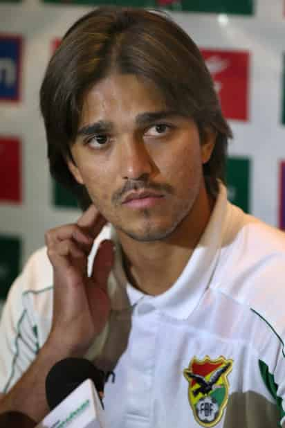 Marcelo Martins durante una conferencia de prensa ayer. (EFE)