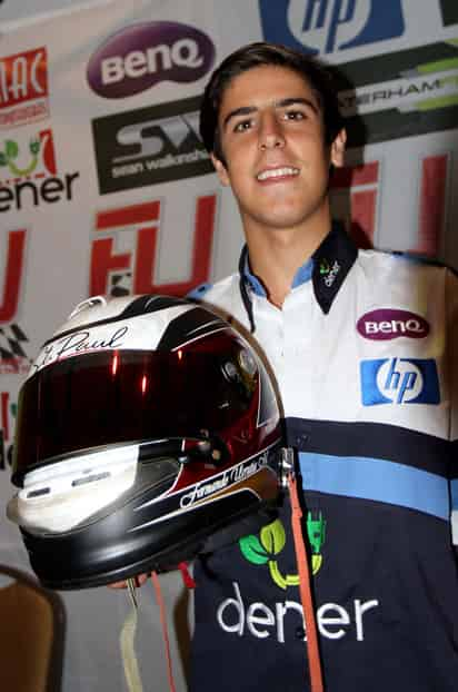 El piloto mexicano Fernando Urrutia.