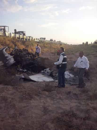 Accidente. Presuntamente por una falla mecánica el piloto de la avioneta trató de aterrizar de emergencia, pero no lo logró.