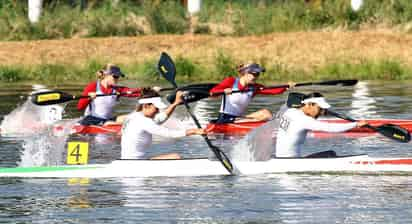 El dueto azteca se agenció el bronce, luego de llegar a la meta con tiempo de 1:50.735. (Archivo)