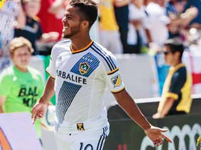 Giovani anotó su primer gol oficial en la MLS. (LA GALAXY)