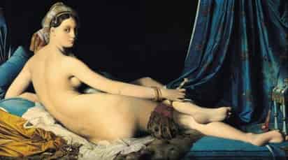En la obra, Dominique representa una odalik, palabra turca que significa odalisca y que designa a una mujer del harén. (INTERNET)