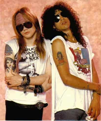 Reconciliación. Slash abandonó al grupo en 1996, luego de protagonizar una serie de enfrentamientos con Axl Rose.