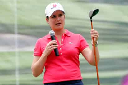 La ganadora de 27 títulos en la LPGA, entre ellos el Abierto Británico de 2007, estará una vez más en la Comarca Lagunera luego de 9 años de ausencia. Además de jugar, ofrecerá consejos y tips a los jugadores locales. (Archivo)