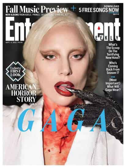 La cantante Lady Gaga será la estrella invitada en la temporada cinco, y aparece en la portada de la publicación. (Especial)