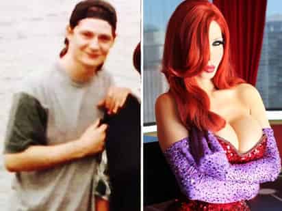 Gastó cerca de 200 mil dólares para lograr su objetivo: parecerse a Jessica Rabbit. (ESPECIAL)