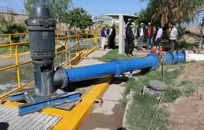 Acción. Son ya 7 meses desde que el Simas se hizo cargo de la Planta Tratadora de Aguas. (EL SIGLO DE TORREÓN)