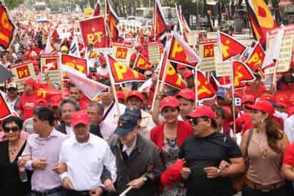 Aún en marcha. El Partido del Trabajo seguirá participando en los procesos electorales.