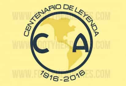 Así sería el posible escudo centenario del América. (TWITTER)