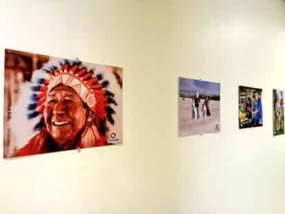 Denominada 'Flora, Fauna y mirada de la Tribu Kikapú', la citada exposición se ha instalado en el Museo de la Frontera Norte. (TWITTER)