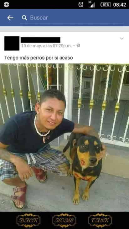 Red social. En su perfil de Facebook, el joven alardeó la muerte que dio a un perro y amenazó con repetir la acción. (EL SIGLO DE TORREÓN)