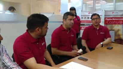 Representantes de la empresa informaron que el Centro de Reclutamiento contará con una planta laboral de 250 personas, quienes serán capacitadas para realizar las primeras muestras de los productos. (EL SIGLO DE TORREÓN) 
