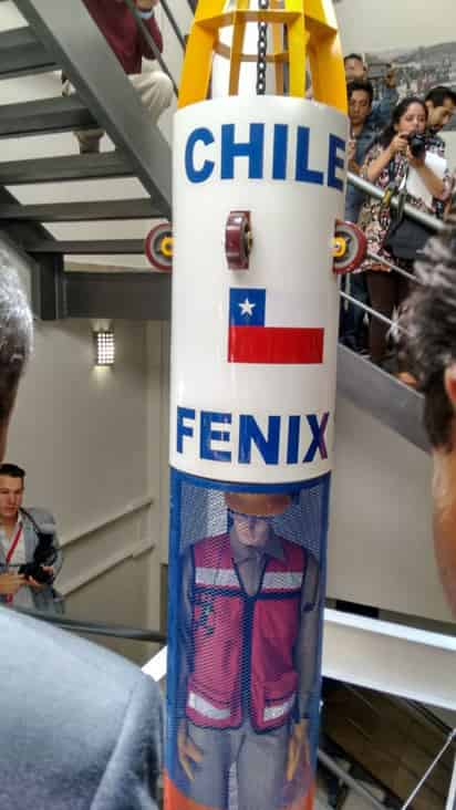 'Fénix 2' contribuyó para el rescate de 33 mineros.