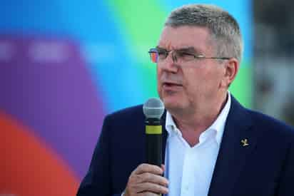 Thomas Bach, presidente del COI. (EFE)