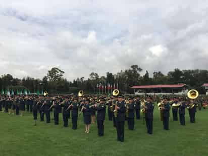 El evento fue presidido por Salvador Cienfuegos Zepeda, titular de la Sedena. (TWITTER)