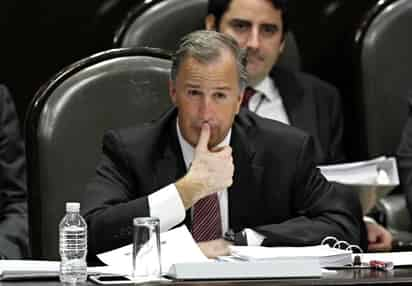 Comparecencia. Meade se presentó ayer ante los diputados a dos semanas de haber asumido el cargo de secretario de Hacienda. 