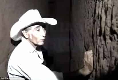 Nadie sabe con exactitud qué tan extensa es la excavación. (INTERNET)