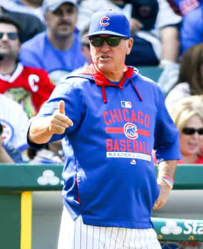 Dos temporadas tiene Maddon al frente de Cachorros, suma 200 victorias en temporada regular. (Archivo)