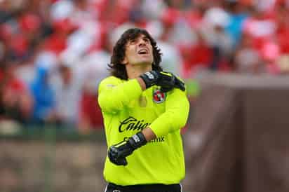 Federico Vilar, portero de Xolos. 