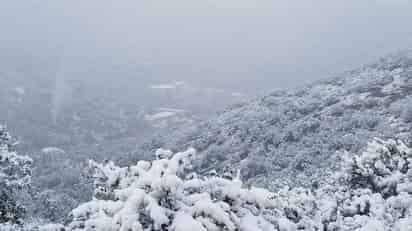 Condiciones. La nieve estuvo presente en prácticamente toda la zona Sierra del estado de Durango.