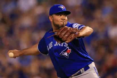 Joaquín Benoit tuvo un buen cierre de temporada con los Blue Jays de Toronto. (Archivo)