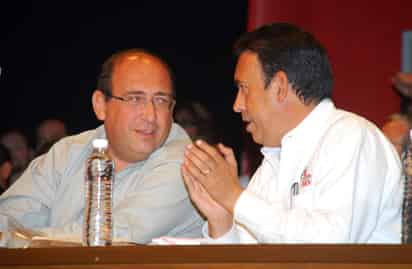 Humberto Moreira Valdés se refirió a la carrera política de su hermano Rubén Moreira Valdez, estableciendo que prácticamente ésta ha sido producto de su apoyo.  (ARCHIVO)
