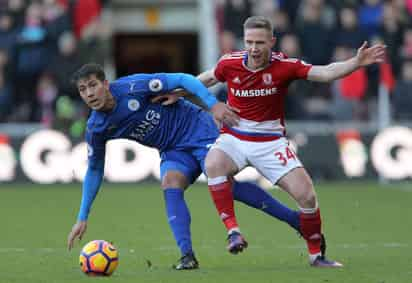 Con el empate, Leicester llegó a 21 puntos y es lugar 14, mientras que Middlesbrough llegó a 19 unidades. (AP)