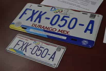 La devolución del costo de las placas será a partir de hoy hasta el 14 de enero. (ARCHIVO) 