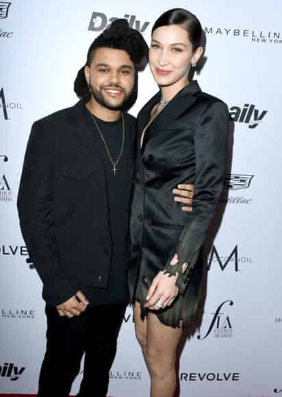 Novios. Bella Hadid habla con The Weeknd sobre su relación con Selena Gomez. (ARCHIVO)