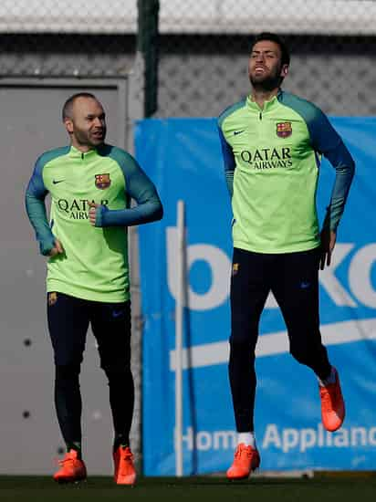 Busquets se perdió cuatro partidos tras sufrir una lesión en un ligamento en el pie derecho.
