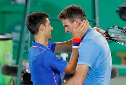 Del Potro se enfrentará Djokovic, primer favorito en el puerto.