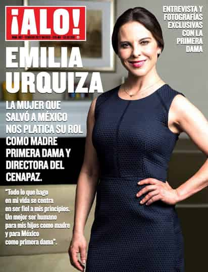 Personaje. La actriz Kate del Castillo da vida a una primera dama, ‘Emilia Urquiza’, que se verá envuelta en el escándalo de su vida. (ESPECIAL)